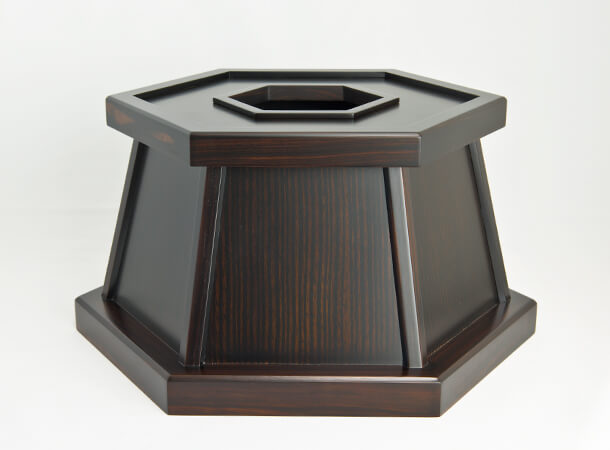SGI Soka gakkai Bell Stand Ebony wood