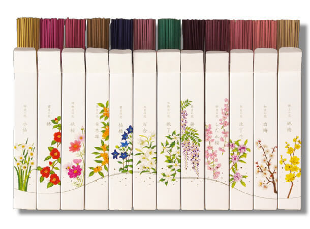 SGI Soka Gakkai Incense stick 12 scents set