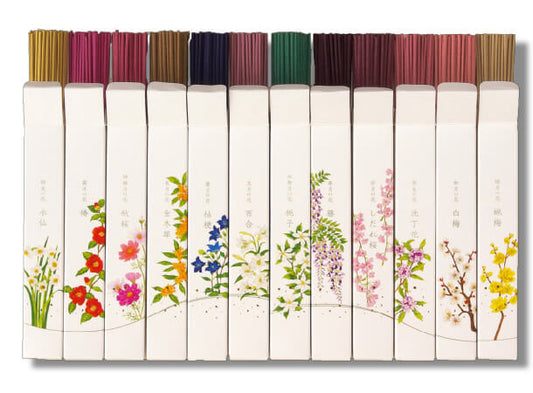 SGI Soka Gakkai Incense stick 12 scents set