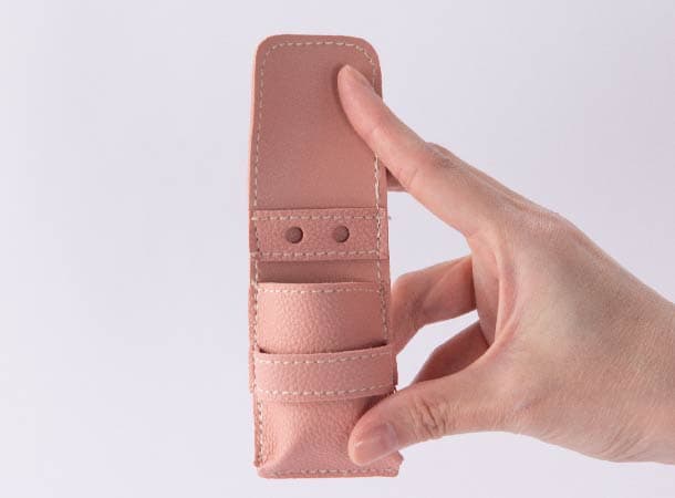 SGI Soka Gakkai omamori gohonzon artificial leather case Pink