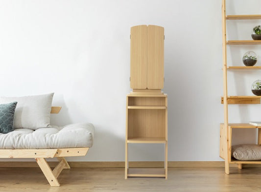 SGI Soka Gakkai Butsudan IPPO Natural With desk