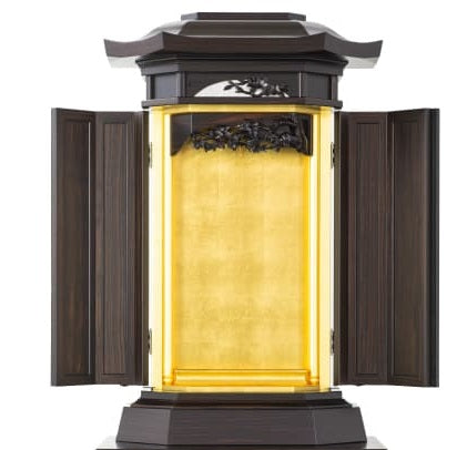 SGI Soka Gakkai Butsudan EBONY cherry blossom castle