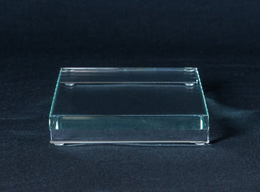 SGI Soka gakkai fruit glass plate