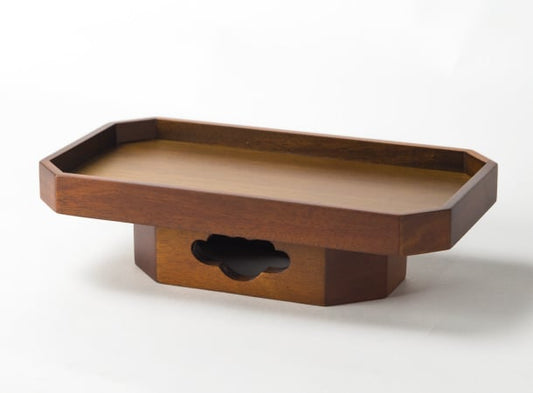 SGI Soka gakkai fruit wooden plate sakura