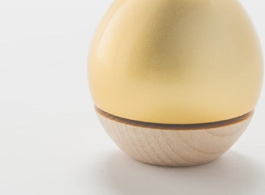 SGI Soka Gakkai compact bell set Gold