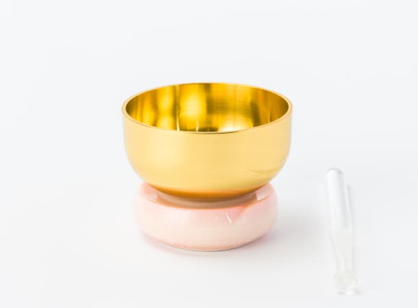 SGI Soka Gakkai compact bell set sakura Color