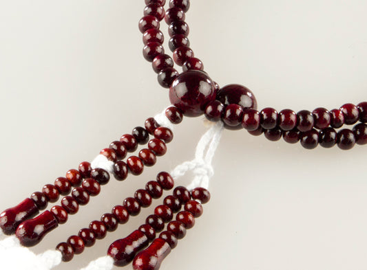 SGI Soka Gakkai Prayer beads American black cherry Red
