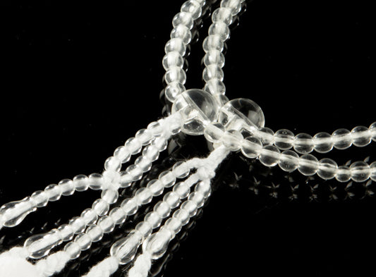 SGI Soka Gakkai Prayer beads Clear