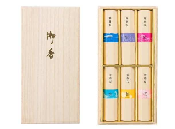 SGI Soka Gakkai Incense stick 6 scents set