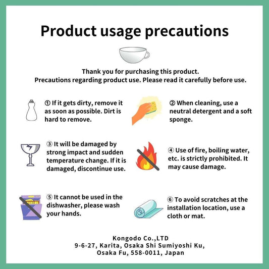 SGI Soka Gakkai Water cup& Buddhist ware set Clear - KONGODO SGI STORE