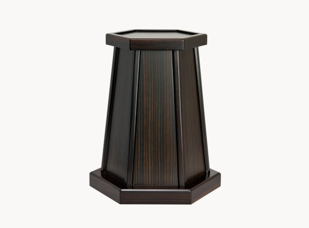SGI Soka gakkai flower stand ebony