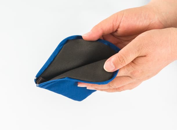 SGI Soka Gakkai prayer beads Pouch three color logo 3set