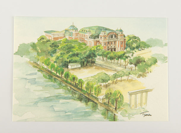 Post Card Set of 30 KANSAI Nakanoshima Central Public Hall