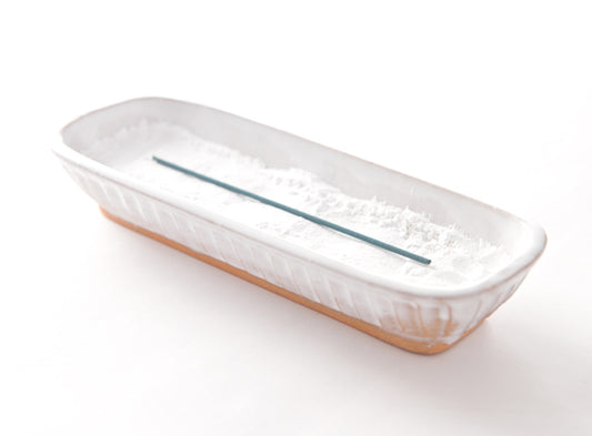 SGI Soka Gakkai Buddhism incense burner Pottery Hagiyaki white Made in Japan