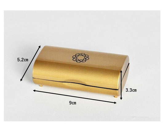 SGI Soka Gakkai omamori gohonzon Case Gold Color
