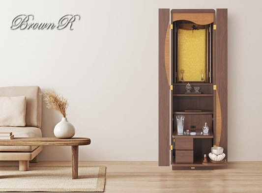 SGI Soka Gakkai Butsudan Brown R