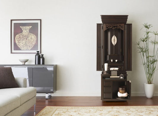 SGI Soka Gakkai Butsudan 17ebony kyoto