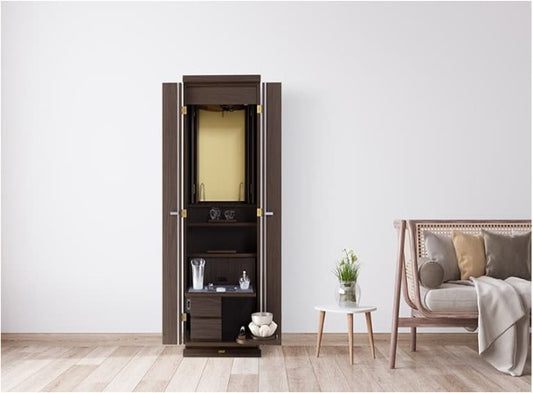 SGI Soka Gakkai Butsudan DELIGHT Dark brown