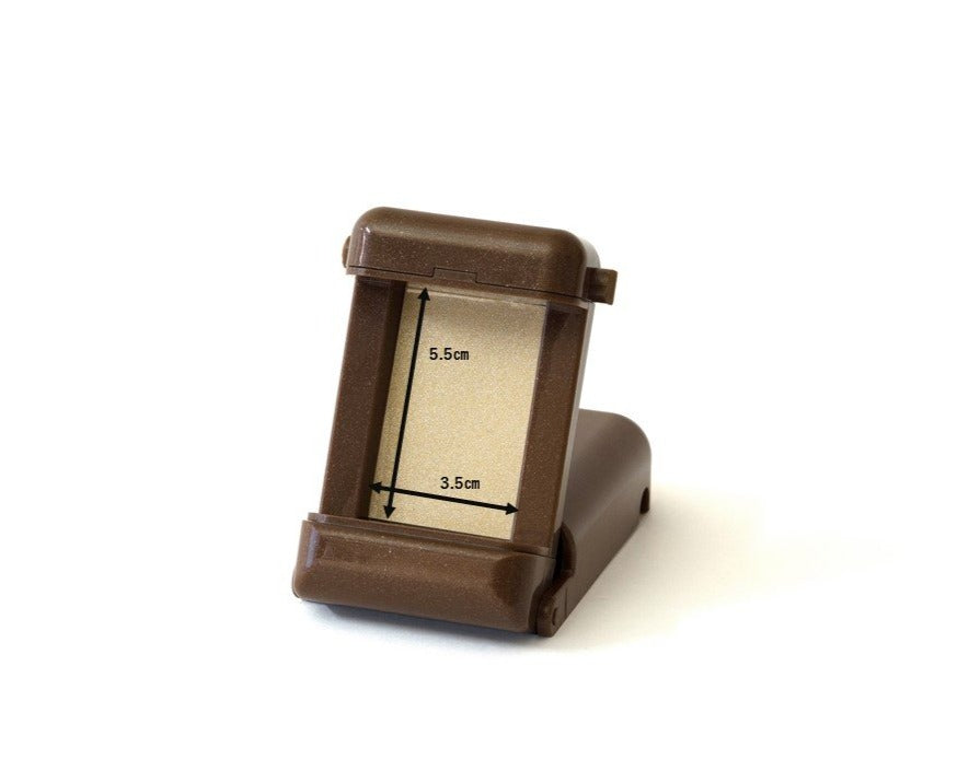 SGI Soka Gakkai omamori gohonzon Case Brown