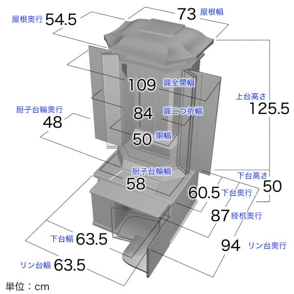 SGI Soka Gakkai Butsudan 21ebony Spring