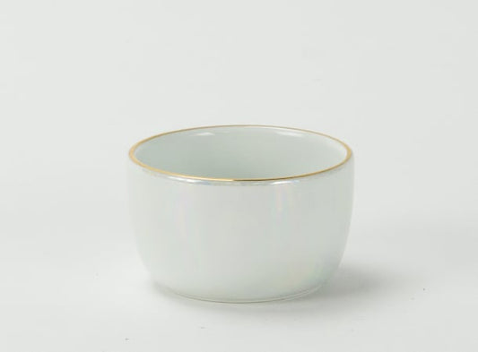 SGI Soka Gakkai Candle cup ceramic Aritayaki pearl