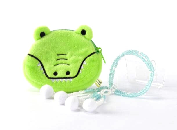 SGI Soka Gakkai  prayer beads＆pouch crocodile for kids