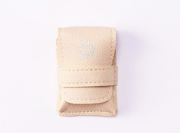 SGI Soka Gakkai omamori gohonzon artificial leather case Beige