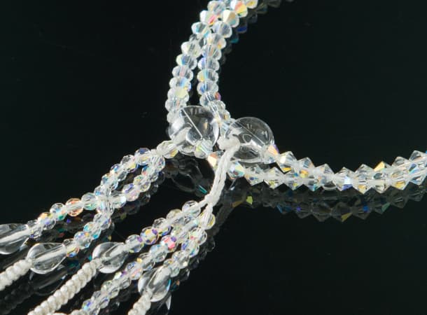 SGI Soka Gakkai Prayer beads S size PREMIUM Crystal