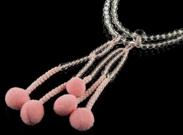 SGI Soka Gakkai Prayer beads S size Pink Bunch