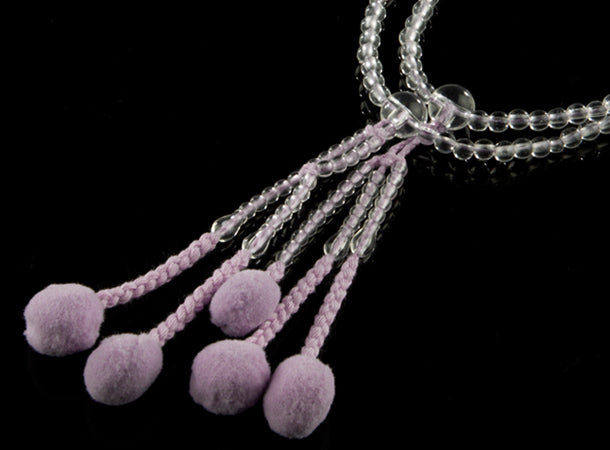 SGI Soka Gakkai Prayer beads S size Purple Bunch