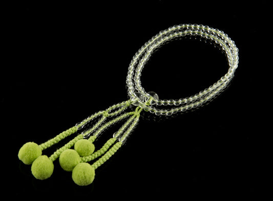 SGI Soka Gakkai Prayer beads S size green Bunch