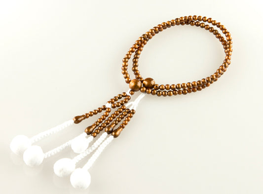 SGI Soka Gakkai Prayer beads M size Shiny brown