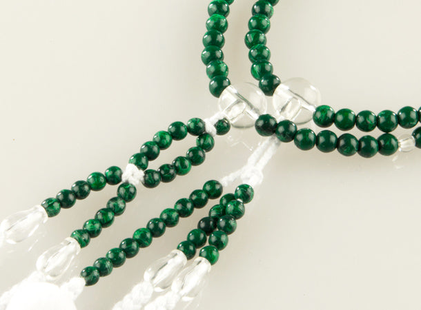 SGI Soka Gakkai Prayer beads M size Deep Green
