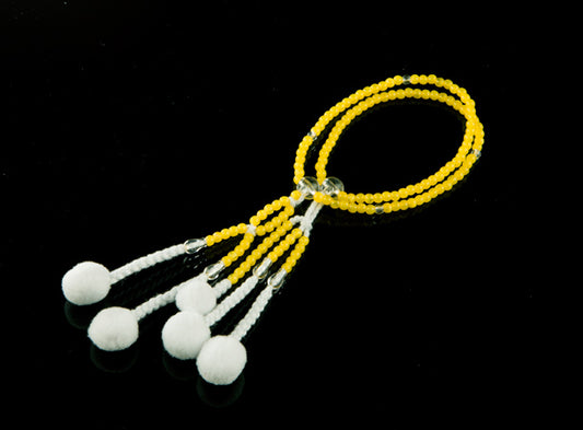 SGI Soka Gakkai Prayer beads SS size for kids yellow