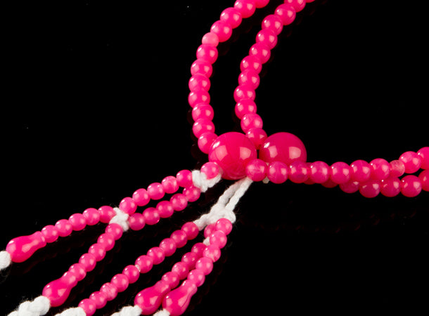 SGI Soka Gakkai  Prayer beads S size raspberry