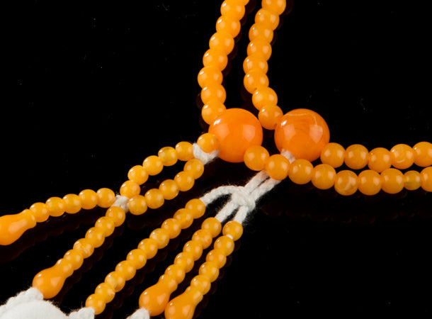 SGI Soka Gakkai Prayer beads S size Orange