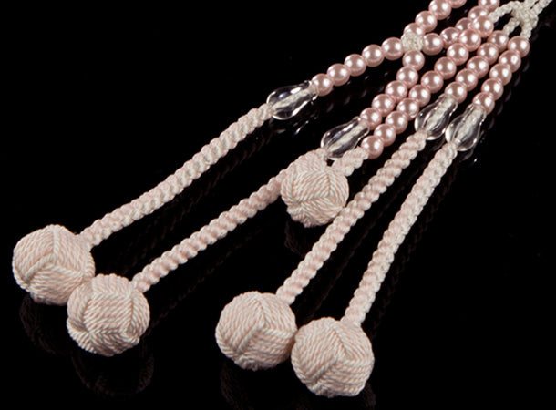 SGI Soka Gakkai Prayer beads S size Pink Pearl Color　