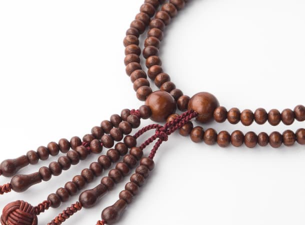 SGI Soka Gakkai Prayer beads  tamo lumber Brown