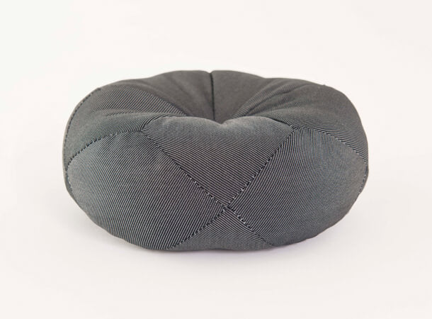 Soka gakkai bell cushion gray color