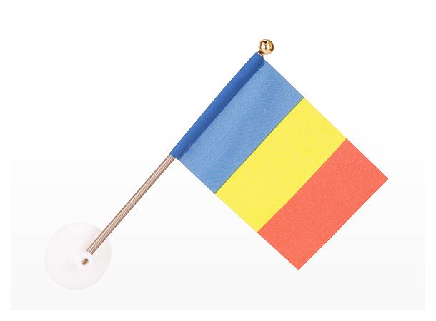 SGI Soka Gakkai three colors flag with suction cup – KONGODO SGI STORE