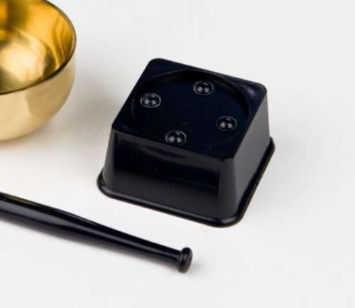 SGI Soka Gakkai compact bell set clear Black – KONGODO SGI STORE