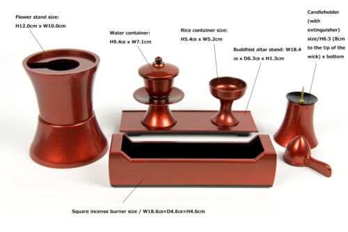 SGI Soka Gakkai Altar set Red – KONGODO SGI STORE